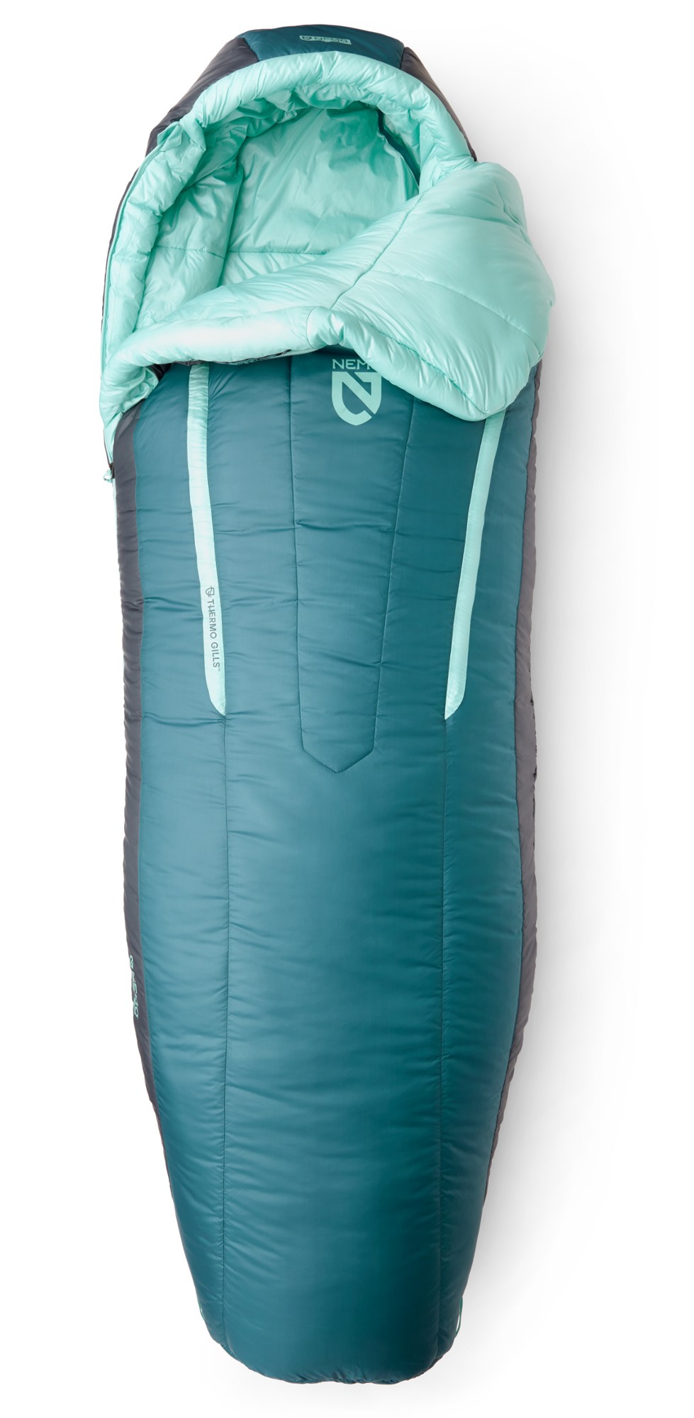 Спальный мешок Forte 20 - женский - 2023 г. NEMO, синий