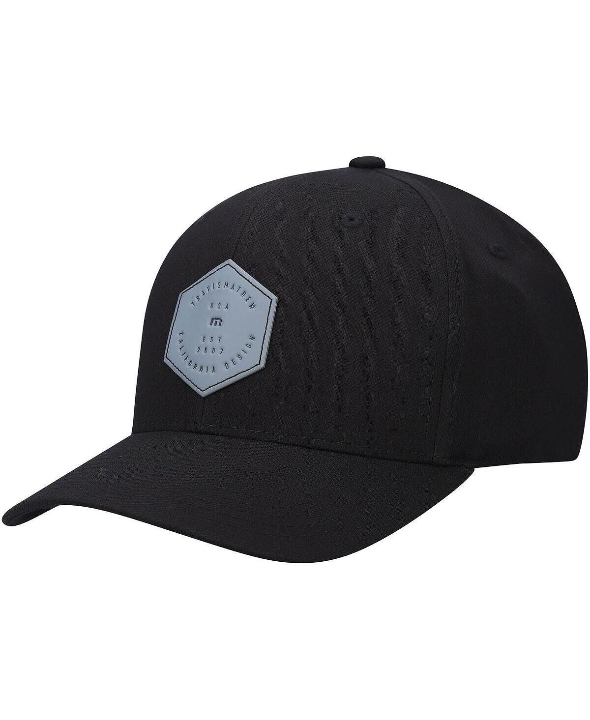 

Мужская черная гибкая шляпа Travismathew Dopp Tri-Blend Travis Mathew