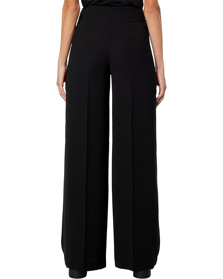 Брюки MANGO Justo Trousers, черный брюки палаццо mango justo размер 44 черный