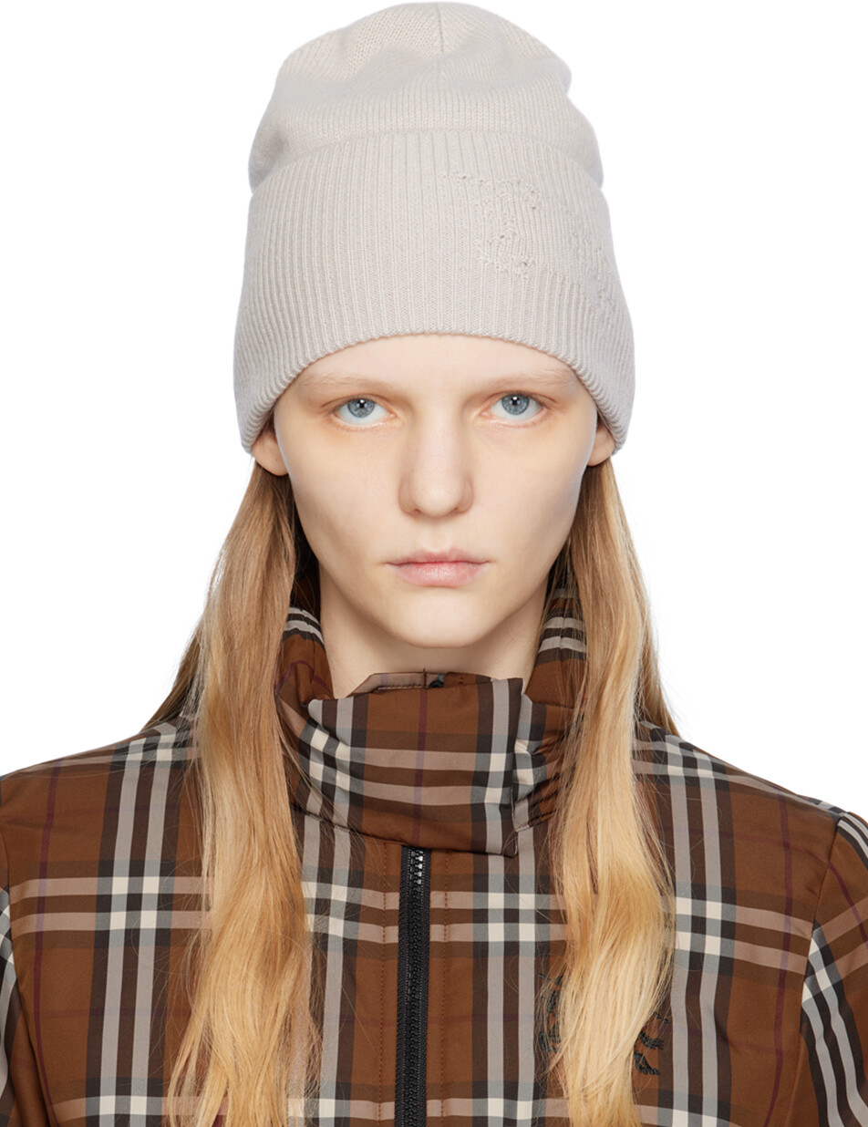

Серая шапка EKD Burberry