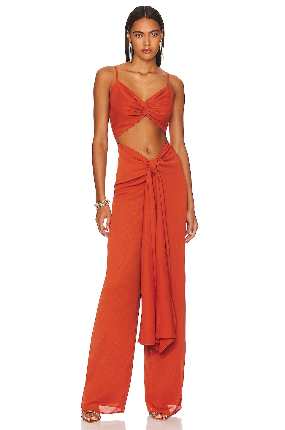 

Комбинезон Andrea Iyamah x REVOLVE Mina, цвет Orange Red