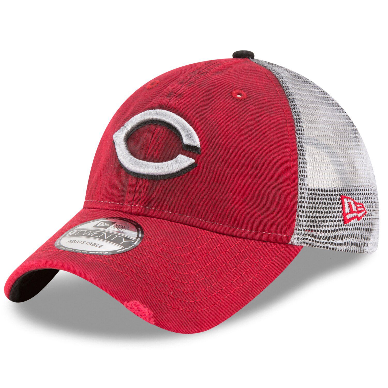 

Мужская регулируемая кепка New Era Red Cincinnati Reds Team Rustic 9TWENTY