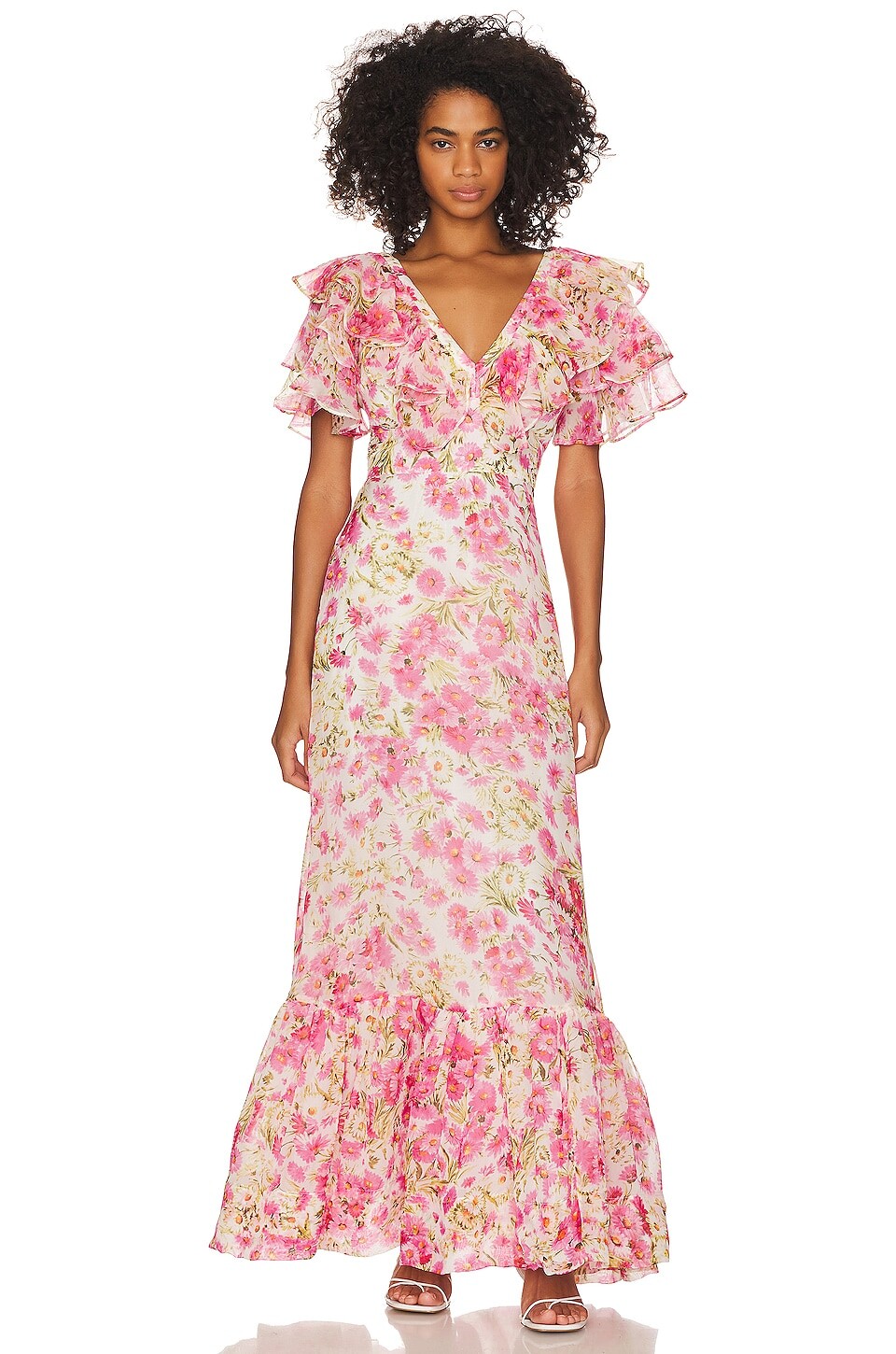 

Платье byTiMo Organza Tieback Gown, цвет Pink Daisy