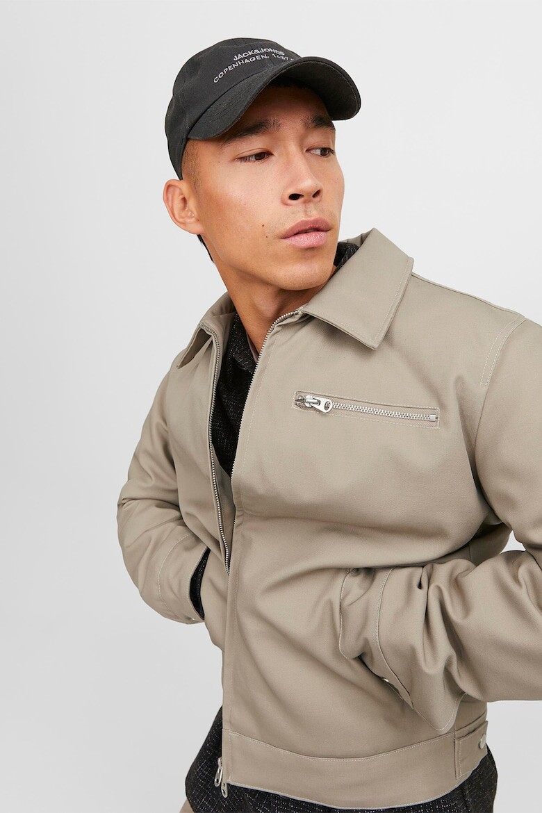 

Куртка на молнии Jack & Jones, бежевый