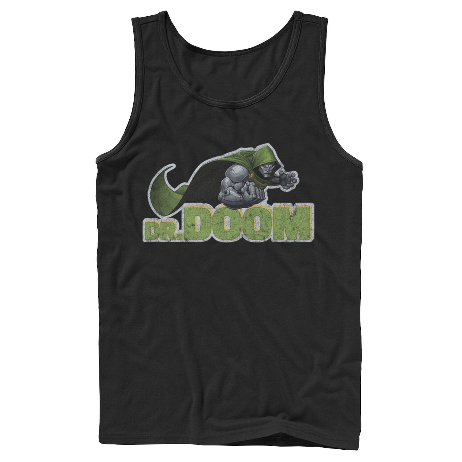 

Мужская майка с надписью Marvel Dr. Doom Metal Armor Licensed Character