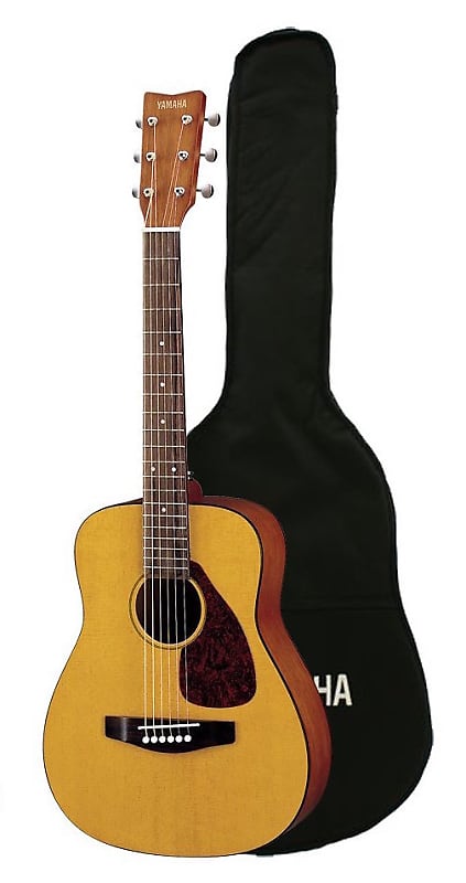 Акустическая гитара Yamaha JR1 3/4 Size Folk Acoustic Guitar with Gig Bag, Natural акустическая гитара yamaha jr1 mini acoustic guitar with gig bag natural
