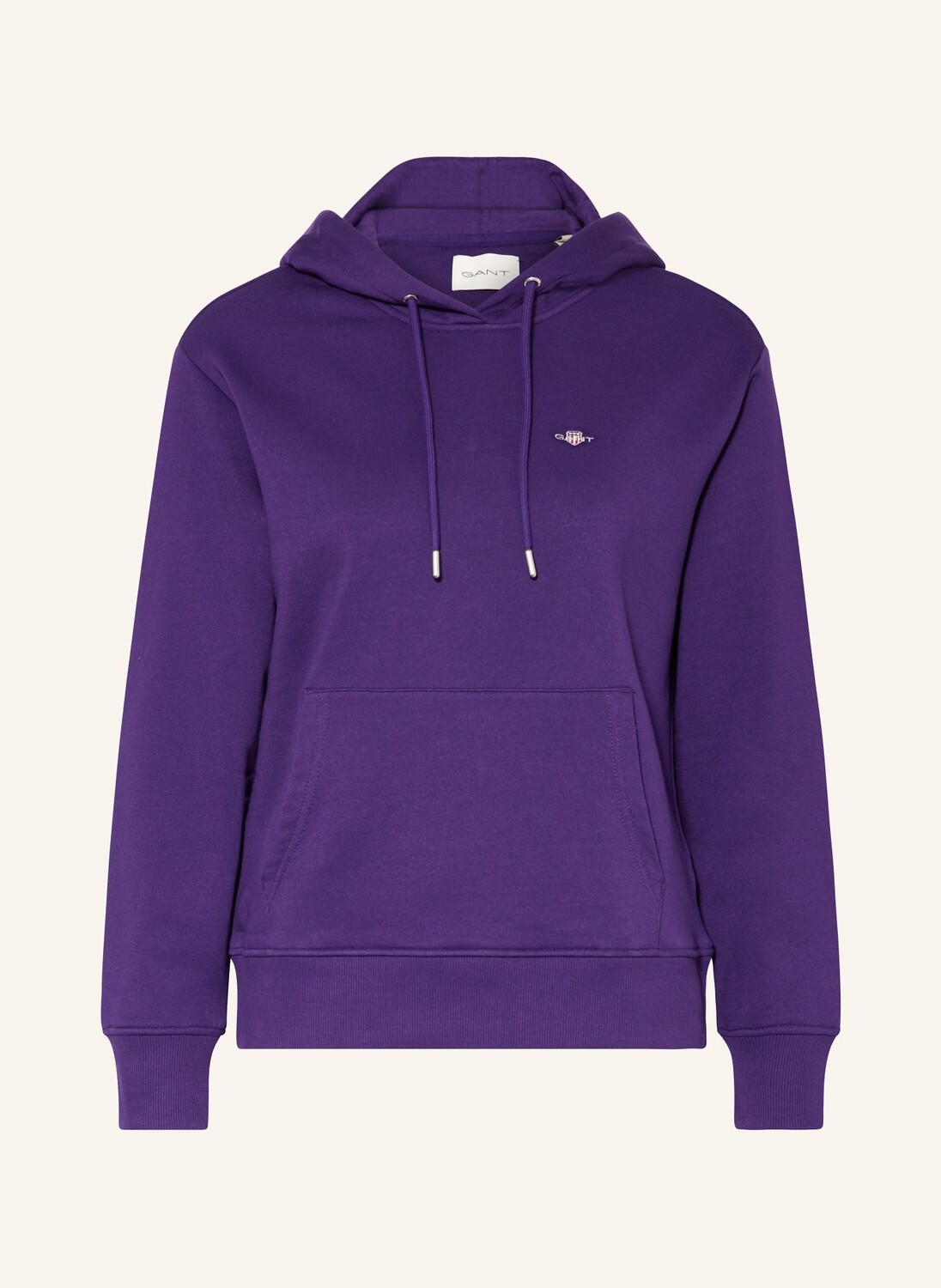 

Толстовка с капюшоном Gant, фиолетовый