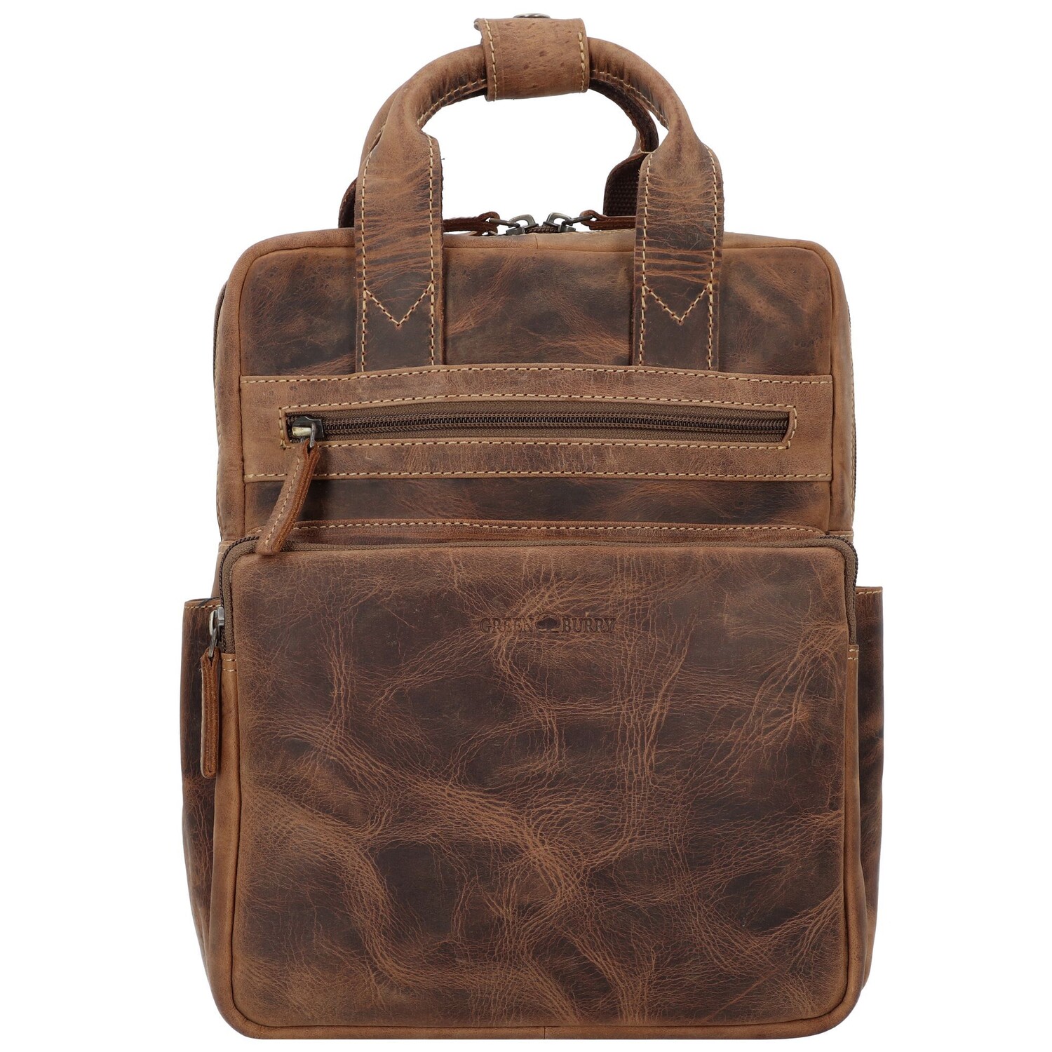 

Рюкзак Greenburry Vintage Leder 31 cm, коричневый