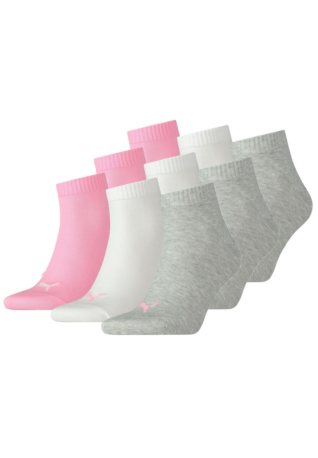 Спортивные носки 9 PACK Puma, цвет prism pink