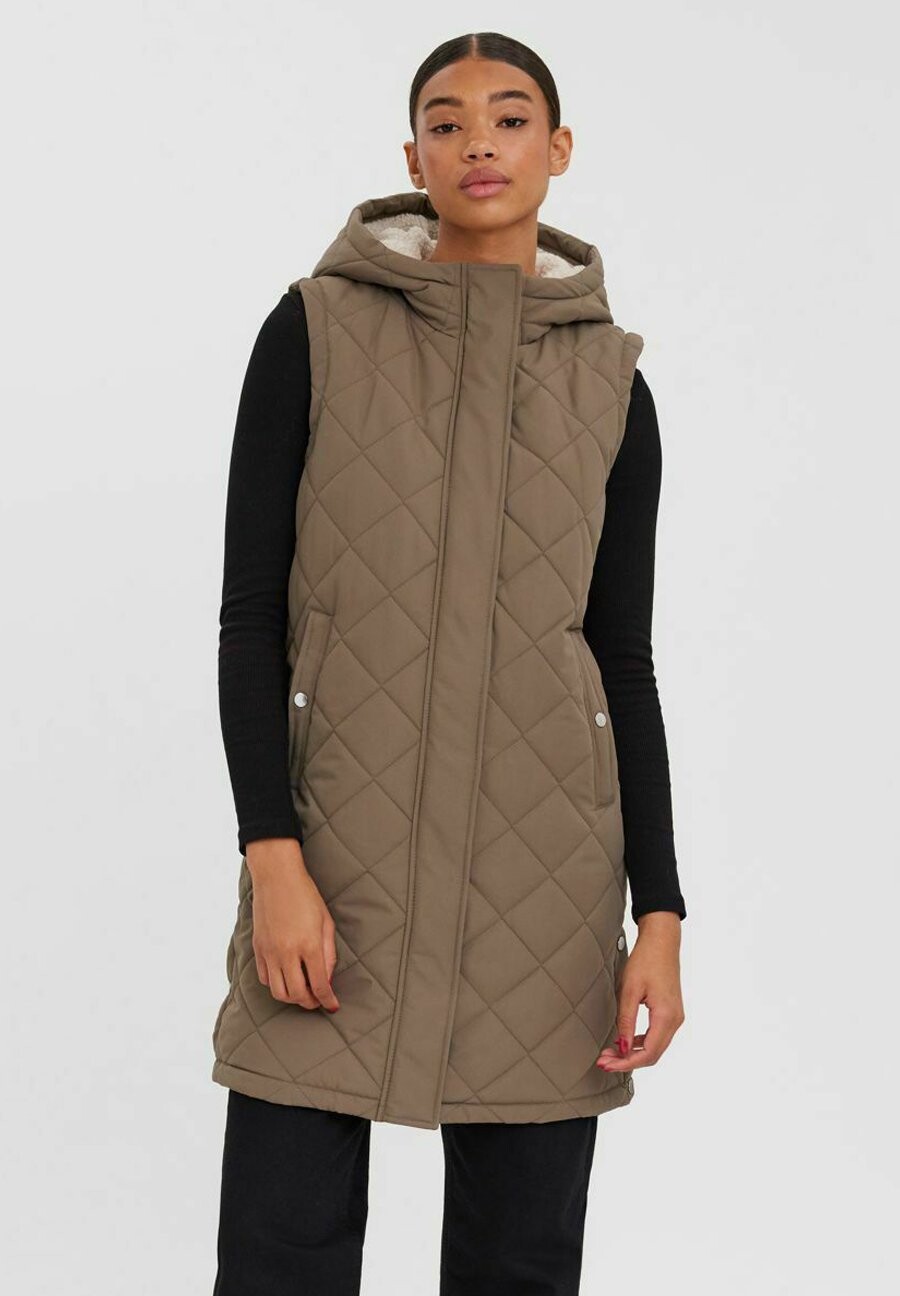 

Жилет Vero Moda VMLOUISETEDDY NOOS, цвет bungee cord