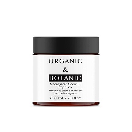 

Маска для лица с мадагаскарским кокосом, 2,02 жидких унции, Organic & Botanic