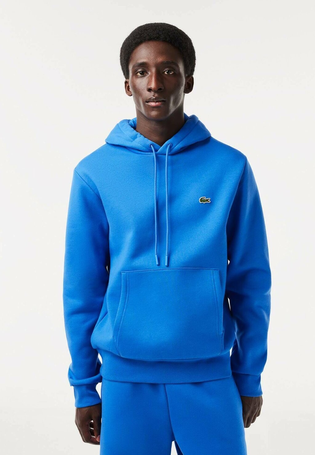 

Толстовка с капюшоном Lacoste, синий