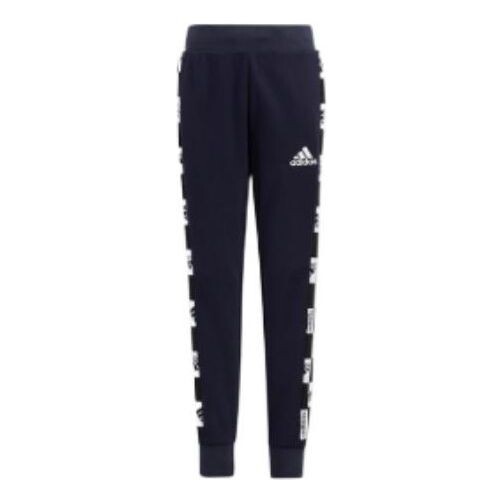 

Брюки (PS) adidas Logo Training Pants 'Black White', черный