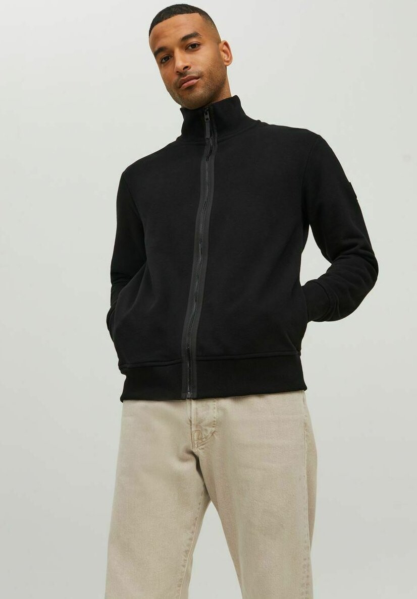 

Толстовка на молнии HIGH NECK Jack & Jones, черный