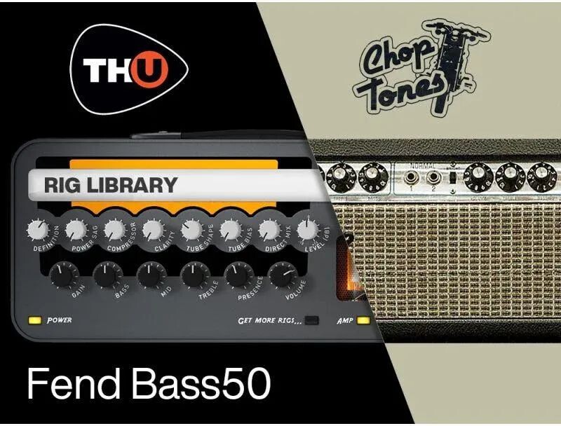 

Пакет расширения библиотеки Overloud TH-U Rig — Fend Bass50 от Choptones
