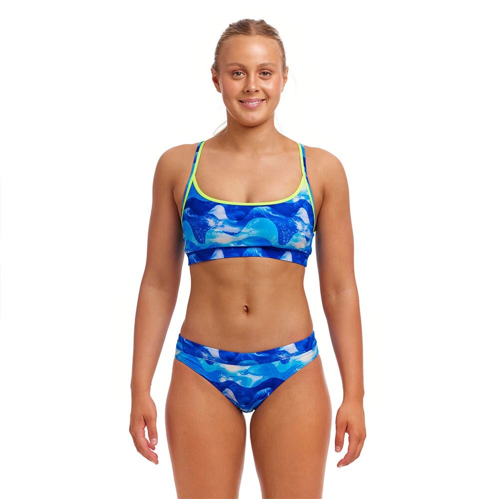 

Топ бикини Funkita Sports, синий