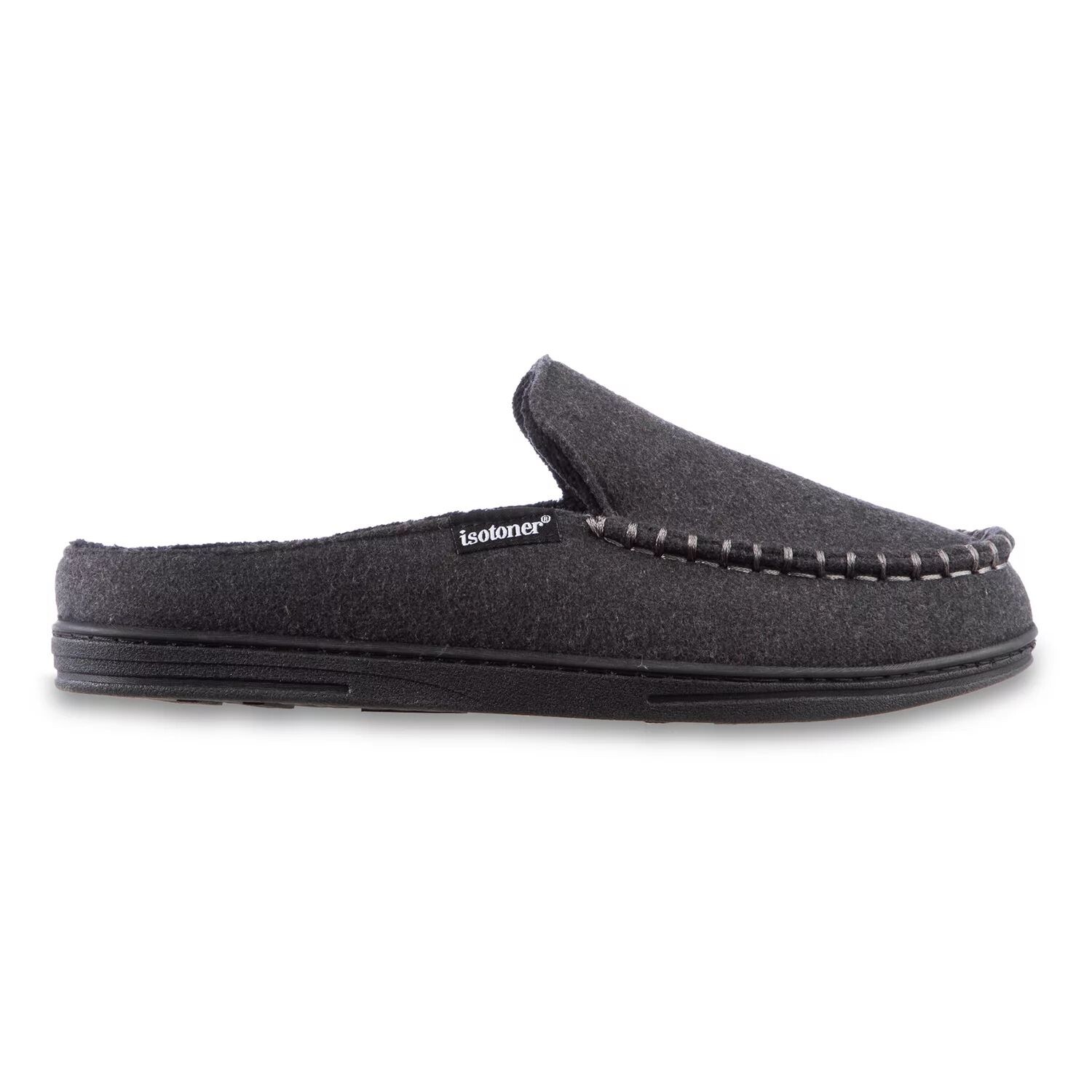 

isotoner Мужские тапочки из искусственной шерсти Grady Moccasin Hoodback