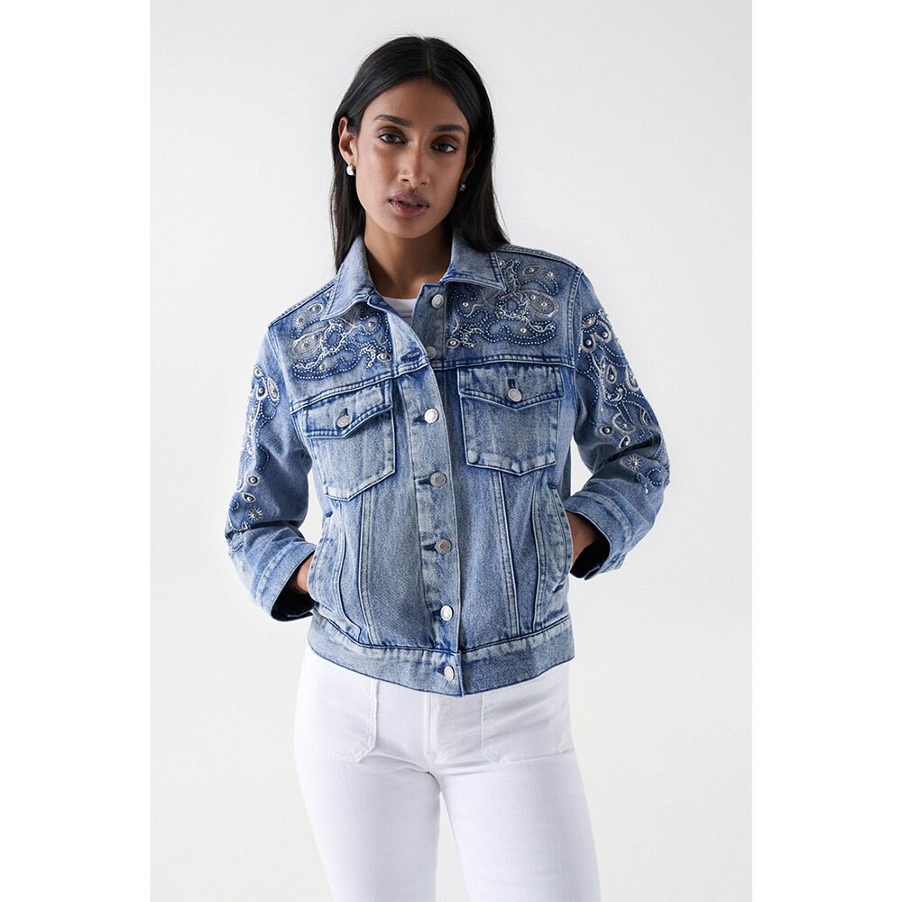 

Куртка Salsa Jeans Trucker Denim, синий