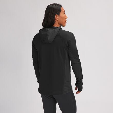 

Флисовый пуловер Hybrid Grid мужской Backcountry, черный