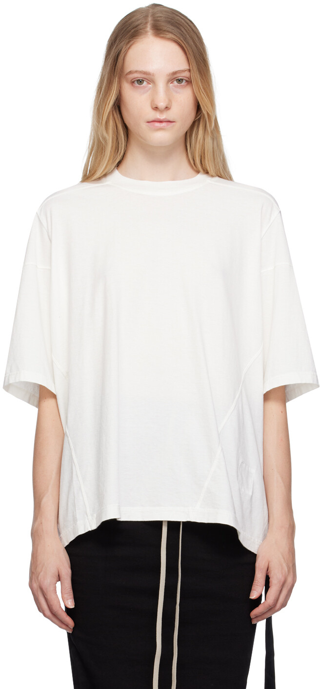 

Белая футболка Томми Rick Owens DRKSHDW, Белый