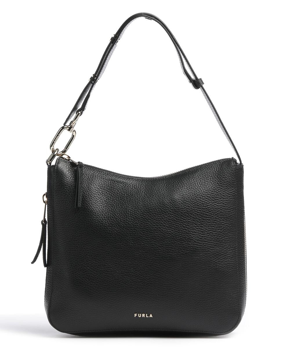 

Сумка-ведро Skye M из зерненой кожи Furla, черный