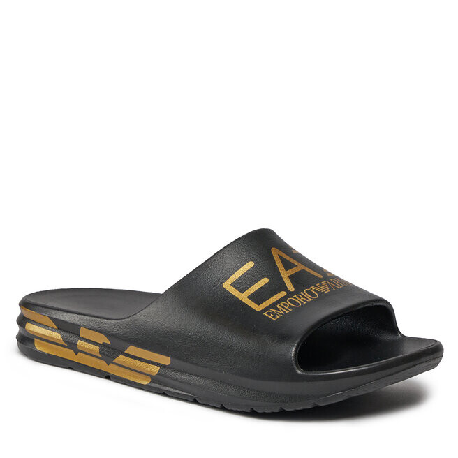 

Шлепанцы EA7 Emporio Armani, черный