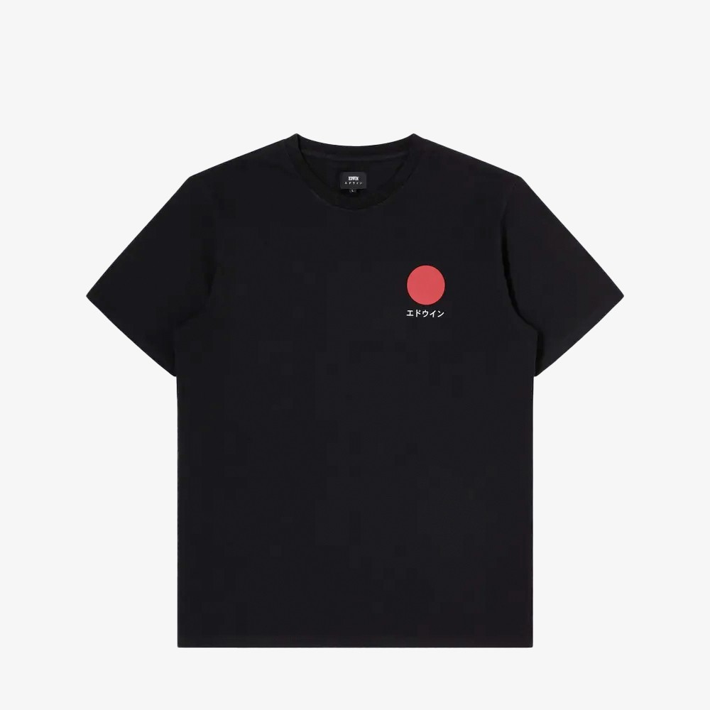 Футболка Japanese Sun T-Shirt 'Black' Edwin Jeans, черный edwin dan