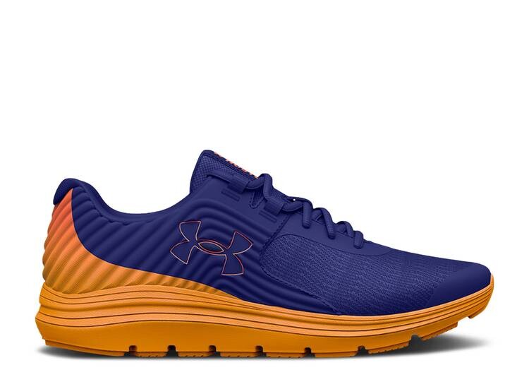 

Кроссовки Under Armour OUTHUSTLE PRINTED GS 'BAUHAUS BLUE ORANGE SHOCK', синий