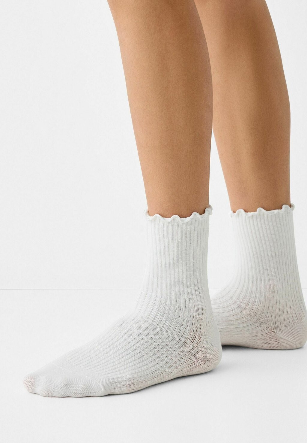 

Носки 3-PACK Bershka, цвет white