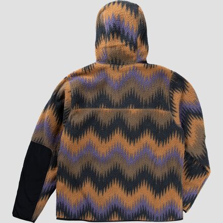 HiCamp Флисовая куртка с капюшоном и принтом мужская Mountain Hardwear, цвет Trail Dust Zig Zag Print
