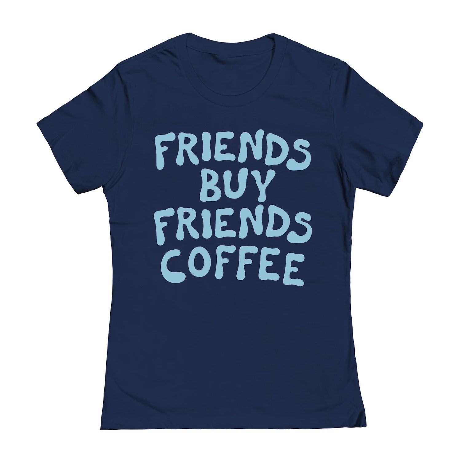 Юниорская футболка Nathan W Pyle Friends Buy с рисунком кофе Licensed Character