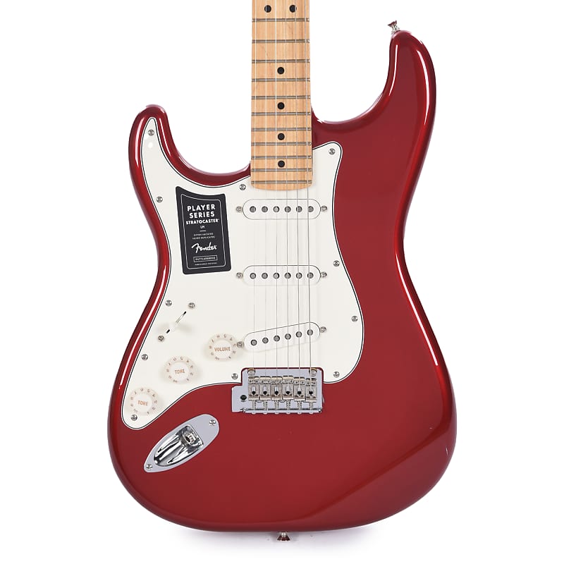 

Электрогитара Fender Player Stratocaster Left-Handed Candy Apple Red