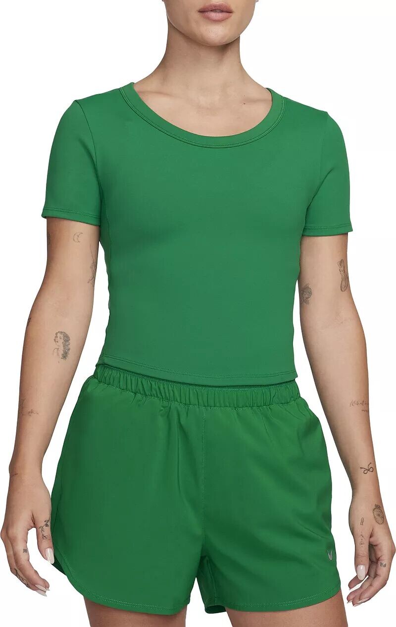 

Женский укороченный топ с короткими рукавами Nike One Fit Dri-FIT