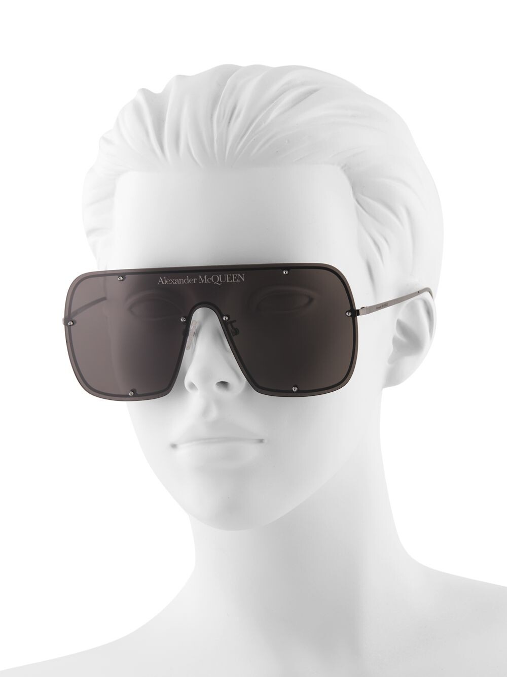 

Солнцезащитные очки-маска Studs 99MM Alexander McQueen