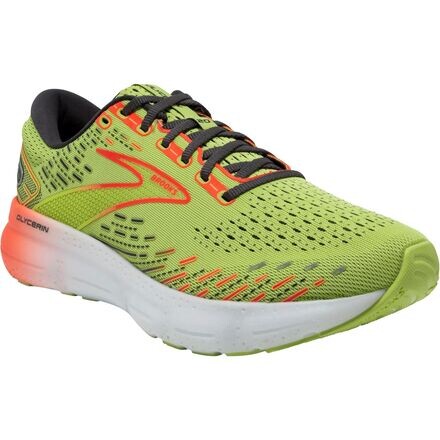 

Кроссовки для бега Glycerin 20 мужские Brooks, цвет Lime/Red/Ebony
