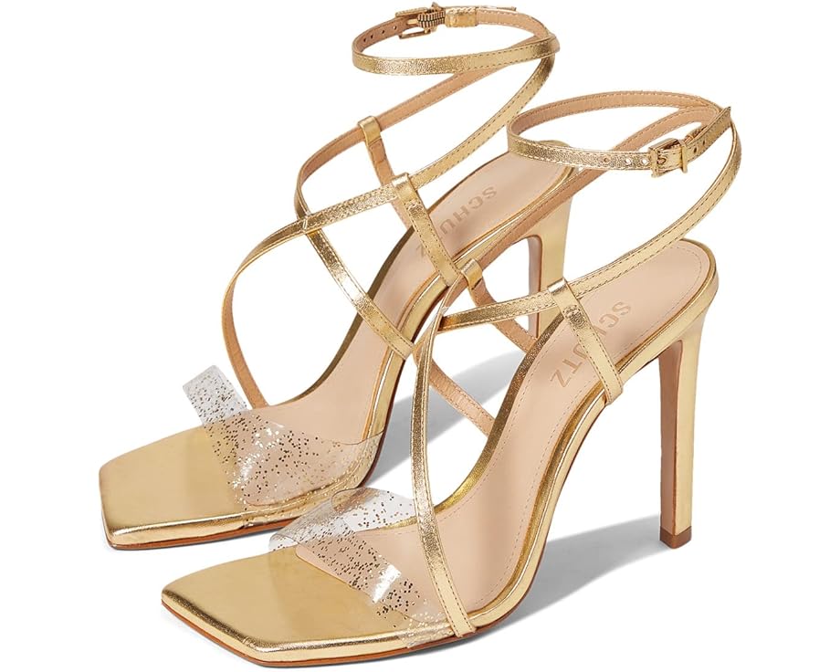 

Туфли Schutz Aisha, цвет Cristal/Ouro/Ouro Claro Orchid