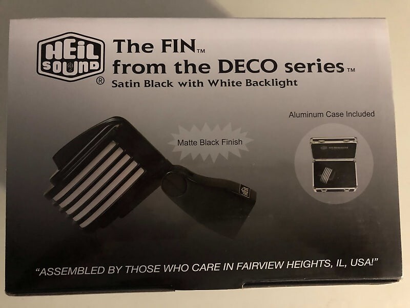 

Динамический микрофон Heil The Fin Deco-Style Dynamic Mic with White LEDs
