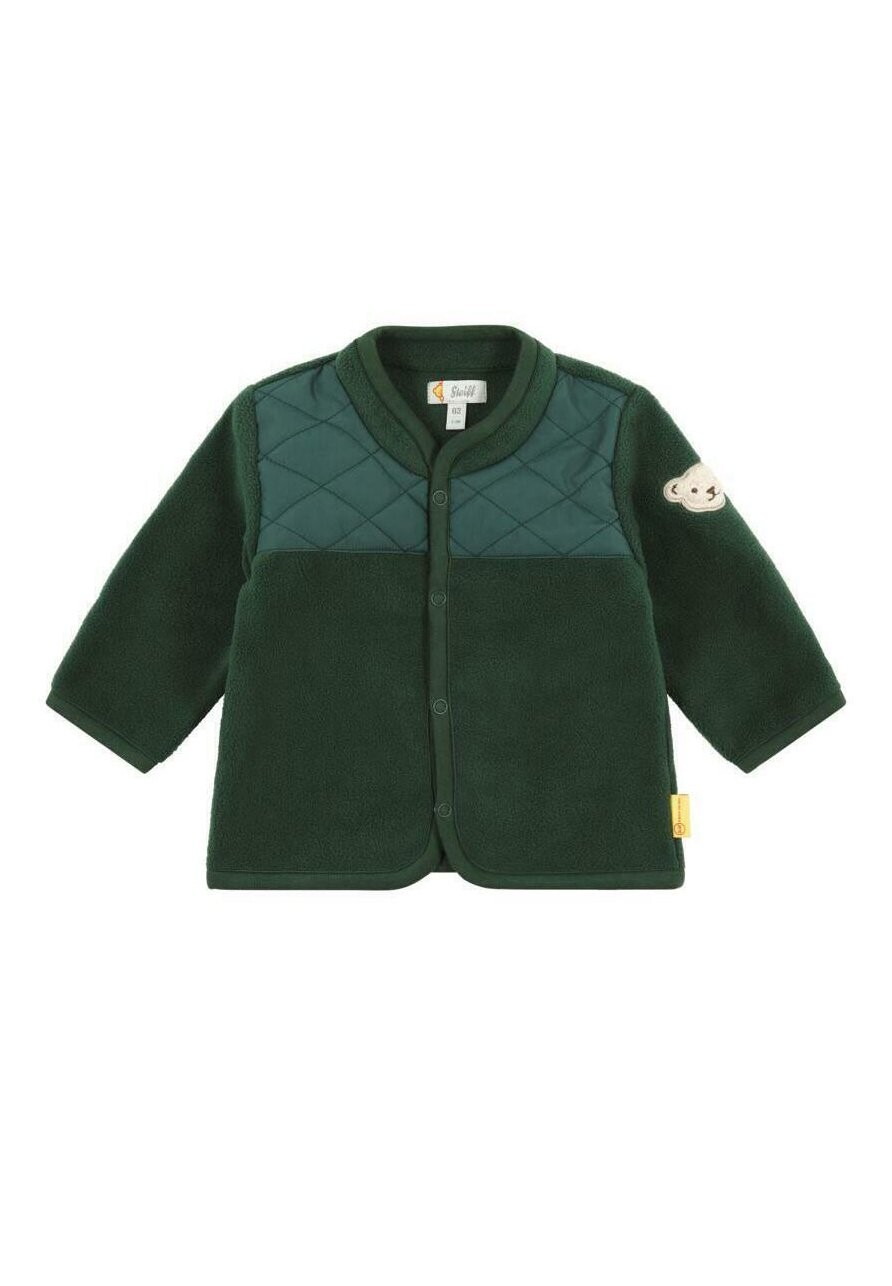 

Флисовая куртка DINO ZONE Steiff, цвет jungle green