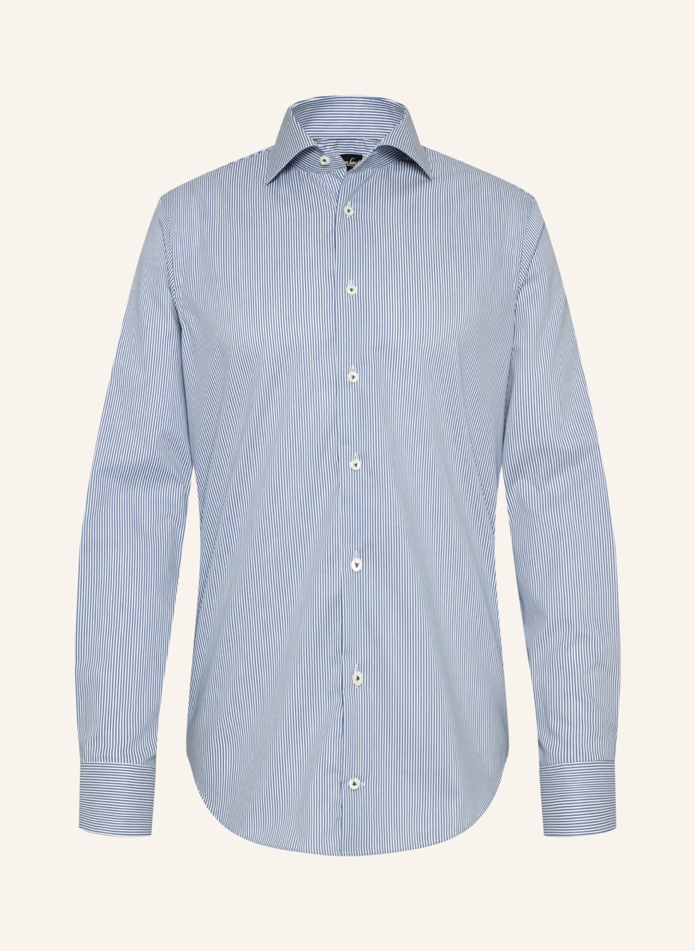 Рубашка van Laack RIVARA-SFN Slim Fit, темно-синий