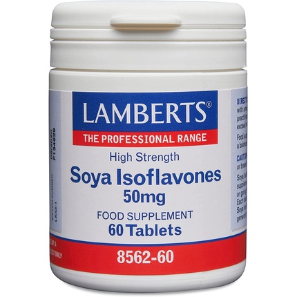 Соевые изофлавоны 60 таблеток по 50 мг, Lamberts