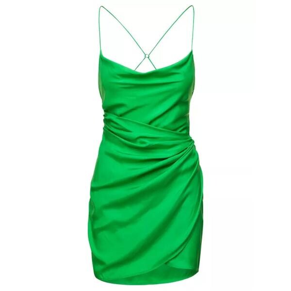 

Платье shiroi' mini dress with draped neckline in s Gauge81, зеленый