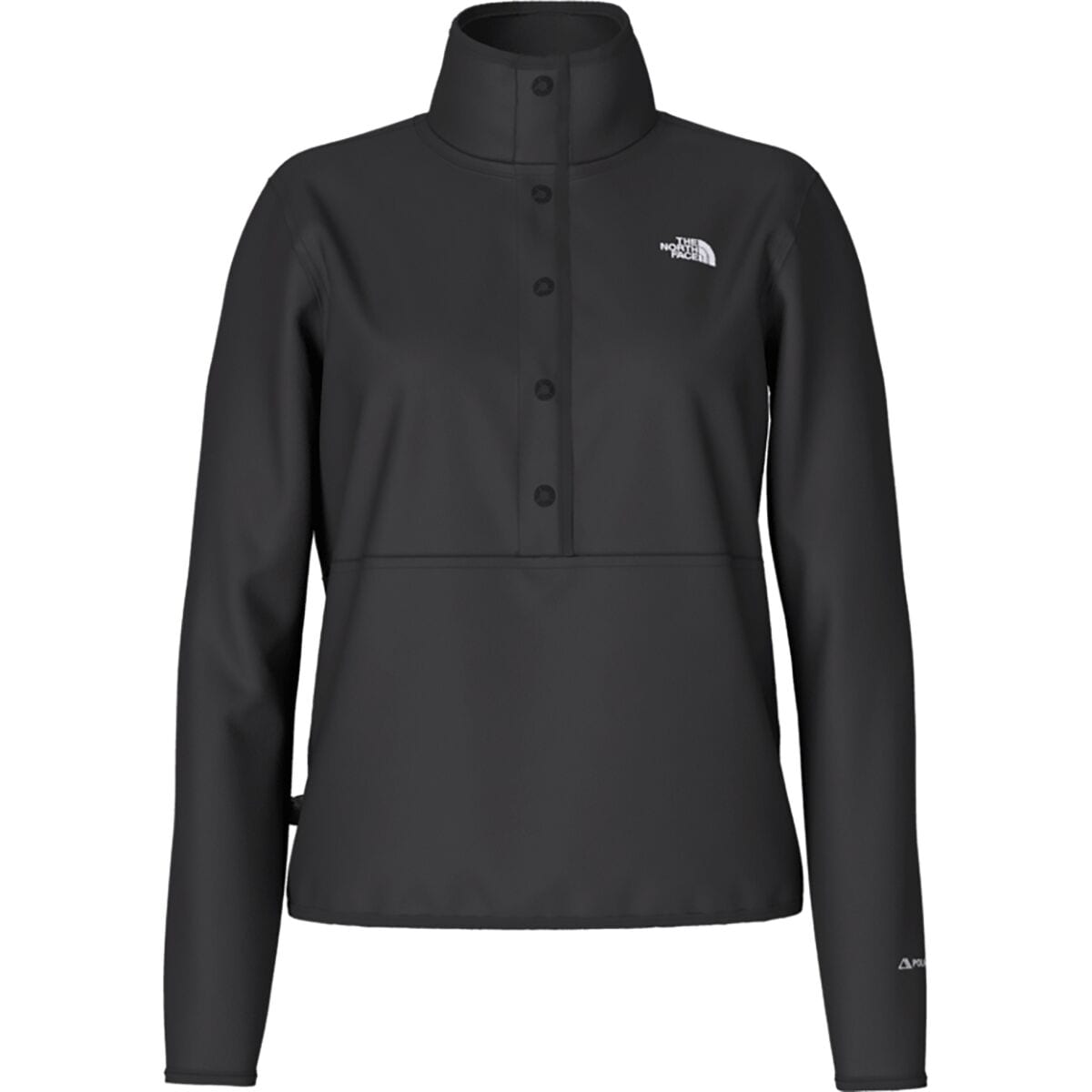 

Куртка на кнопках alpine polartec 100 1/2 The North Face, черный