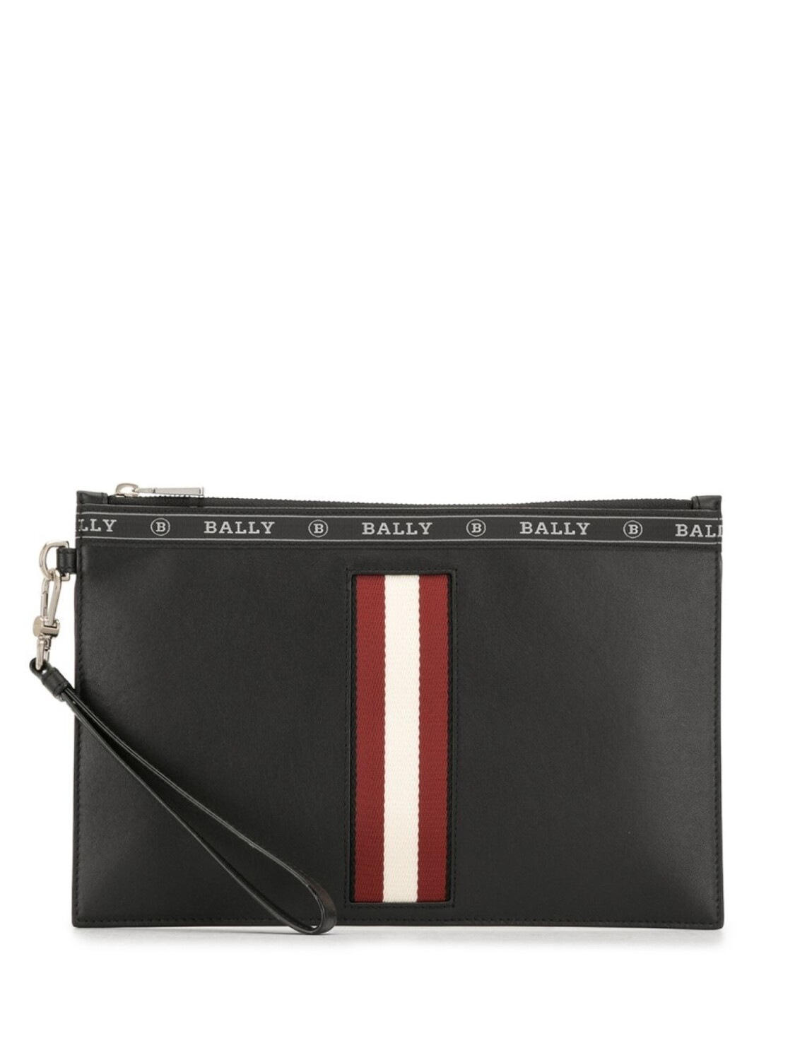 

Сумка на молнии с логотипом Bally, черный