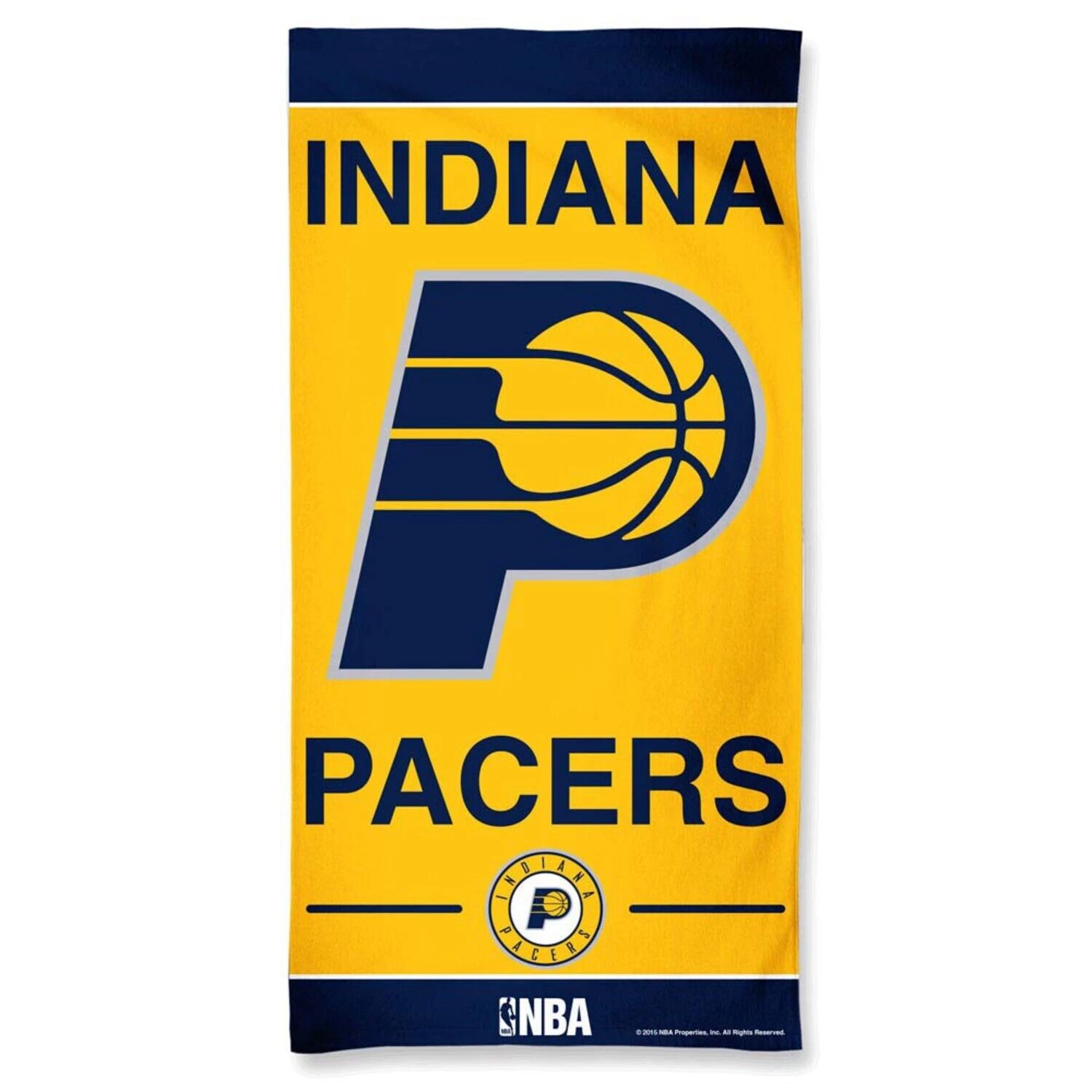 

Пляжное полотенце WinCraft Indiana Pacers 30 x 60 дюймов