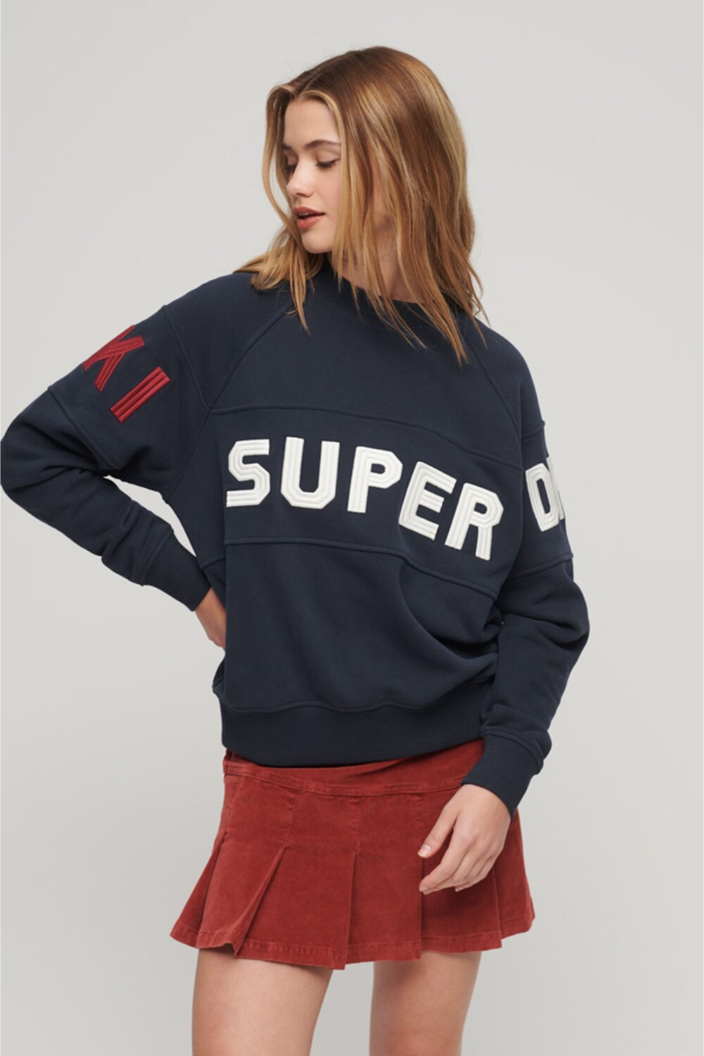 

Лыжная толстовка Superdry, синий
