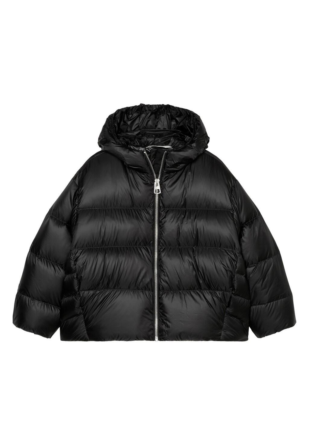 

Пуховик Puffer A-Shape With Hood, Drawstring Hem Marc O'Polo, черный