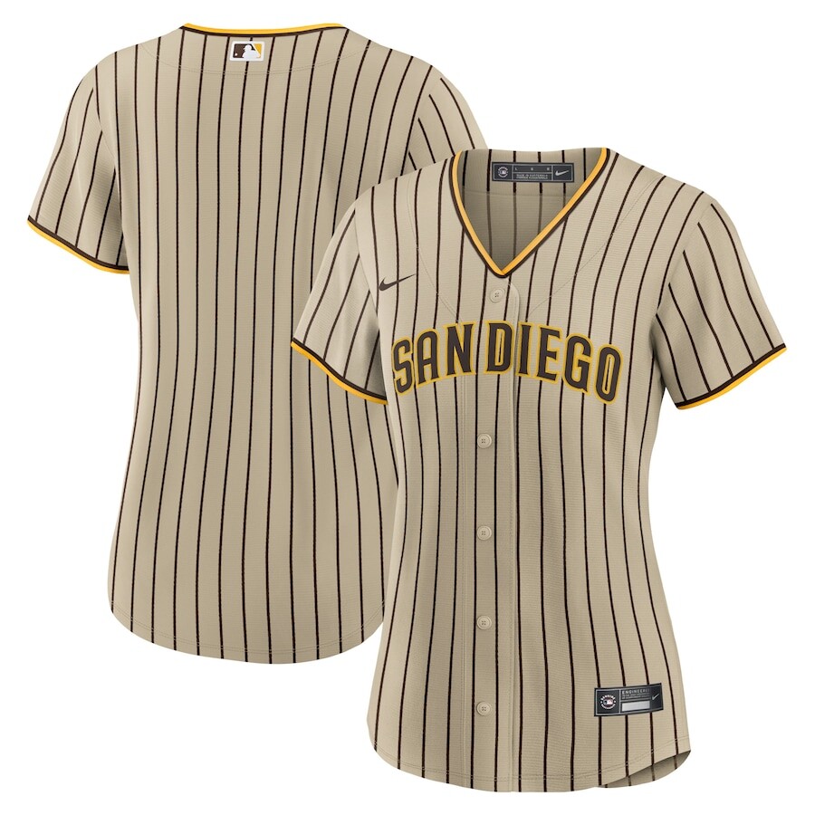 

Джерси Nike San Diego Padres, загар