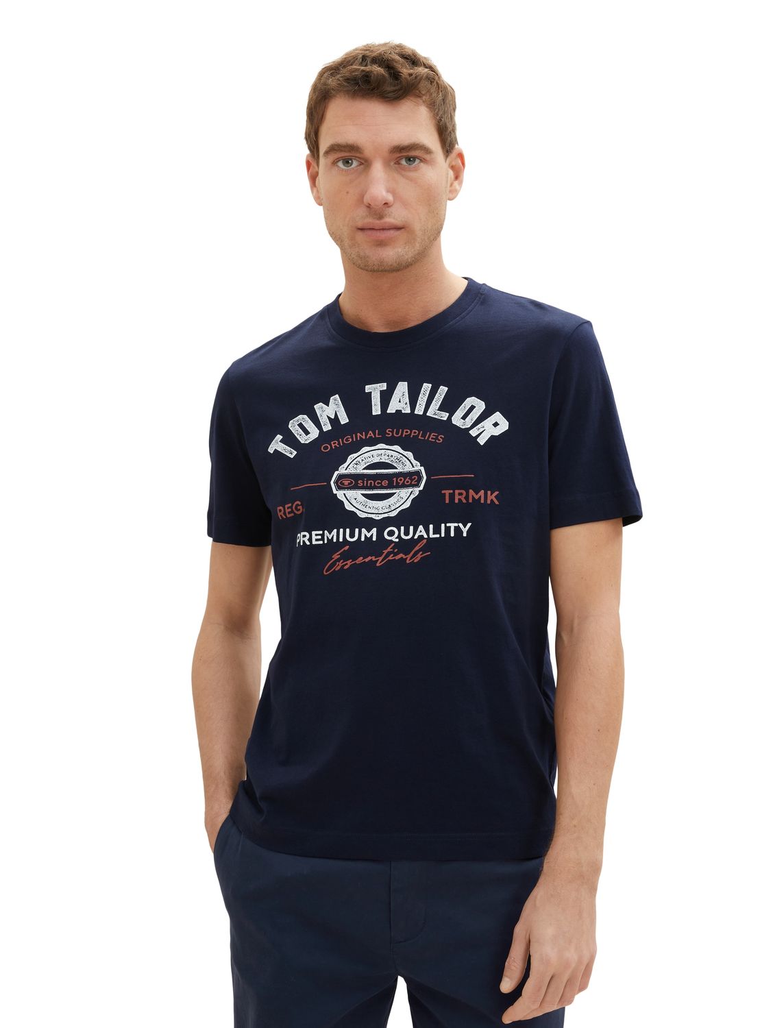 

Футболка Tom Tailor LOGO, синий