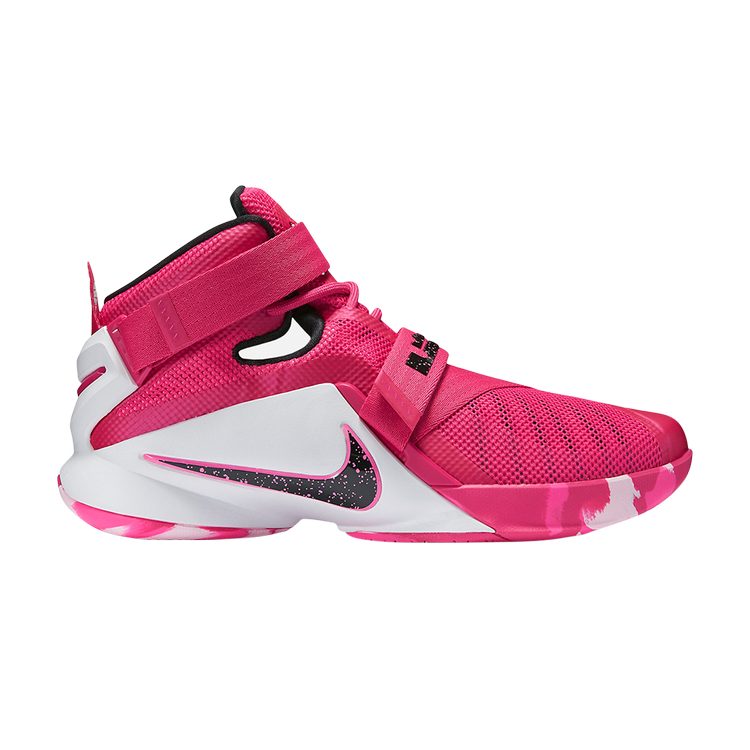 Кроссовки Nike LeBron Soldier 9 'Think Pink', розовый