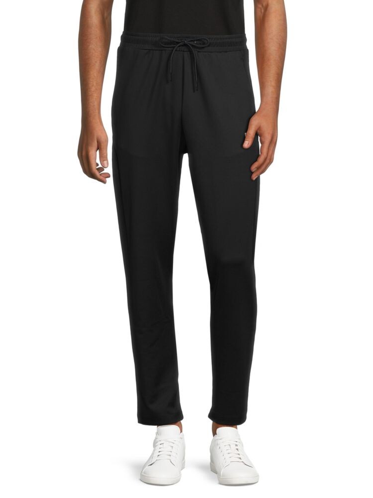 

Брюки Hicon Slim Fit с логотипом и завязками Boss, черный